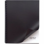GBC Letter Presentation Cover - 8 1/2" x 11" - Plastic - Black - Tear Proof, Spill Proof, Unpunched, Moisture Resistant, Opaque, Heavy Duty Product Image 