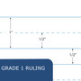 Roaring Spring Grade School Ruled Composition Book, Manuscript Format, Green Cover, (50) 9.75 x 7.75 Sheets View Product Image