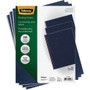Fellowes Expressions Linen Presentation Covers - 11" Height x 8.5" Width x 0.1" Depth - For Letter 8 1/2" x 11" Sheet - Navy - Linen Product Image 