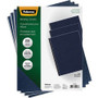 Fellowes Expressions Linen Presentation Covers - 11" Height x 8.5" Width x 0.1" Depth - For Letter 8 1/2" x 11" Sheet - Navy - Linen Product Image 