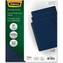 Fellowes Executive Leather-Like Presentation Cover, Navy, 11.25 x 8.75, Unpunched, 50/Pack (FEL52145) View Product Image