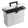 Pendaflex Portable File Boxes, Letter Files, 14.88" x 6.5" x 11.88", Granite View Product Image