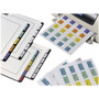 Avery Printable Plastic Tabs with Repositionable Adhesive, 1/5-Cut, White, 1.25" Wide, 96/Pack View Product Image