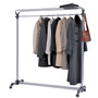 Alba Large Capacity Garment Rack, 63.5w x 21.25d x 67.5h, Black/Silver View Product Image
