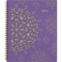 Cambridge Vienna Weekly/Monthly Appointment Book, Vienna Geometric Artwork, 11 x 8.5, Purple/Tan Cover, 12-Month (Jan to Dec): 2024 View Product Image