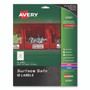 Avery Surface Safe ID Labels, Inkjet/Laser Printers, 0.88 x 2.63, White, 33/Sheet, 25 Sheets/Pack View Product Image