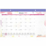 At-A-Glance WatercolorsDesk Pad Calendar - Julian Dates - Monthly - 12 Month - January 2026 to December 2026 - 1 Month Single Page Layout Product Image 