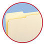 Smead Manila File Folders, 1/3-Cut Tabs: Left Position, Legal Size, 0.75" Expansion, Manila, 100/Box View Product Image