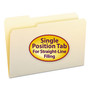 Smead Manila File Folders, 1/3-Cut Tabs: Left Position, Legal Size, 0.75" Expansion, Manila, 100/Box View Product Image