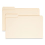 Smead Manila File Folders, 1/3-Cut Tabs: Left Position, Legal Size, 0.75" Expansion, Manila, 100/Box View Product Image