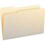 Smead Manila File Folders, 1/3-Cut Tabs: Left Position, Legal Size, 0.75" Expansion, Manila, 100/Box View Product Image