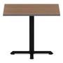 Alera Hospitality Series Single-Column Bases, 27.5" Diameter, 28.5"h, 300 lb Cap, Steel, Black View Product Image