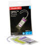GBC Self-Sealing Luggage Tag Laminating Pouches - Sheet Size Supported: Tag - Laminating Pouch/Sheet Size: 2.88" Width x 4.63" Length x 8 mil Thickness - Glossy - for Luggage Tag, Document, Photo - Self-adhesive, Easy Peel, Durable Product Image 