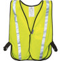 3M Reflective Safety Vest - Visibility Protection - Polyester - Yellow - Lightweight, Reflective, Adjustable Strap, Breathable, Hook & Loop Closure, Pocket Product Image 