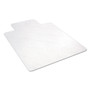 Alera All Day Use Non-Studded Chair Mat for Hard Floors, 36 x 48, Lipped, Clear (ALEMAT3648HFL) View Product Image