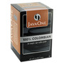 Java One Coffee Pods, Colombian Supremo, Single Cup, 14/Box (JAV30200) View Product Image