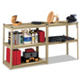 Tennsco Stur-D-Stor Shelving, Five-Shelf, 36.5w x 18.5d x 72h, Sand View Product Image