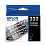 Epson T222520S (T222) Claria Ink, 165 Page-Yield, Cyan/Magenta/Yellow View Product Image