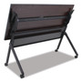 Alera Flip and Nest Table Base, 55.88w x 23.63d x 28.5h, Black View Product Image