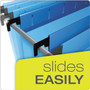 Pendaflex SureHook Hanging Pocket File, Letter Size, 1/5-Cut Tabs, Assorted Colors, 4/Pack View Product Image