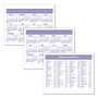 At-A-Glance Flip-A-Week Desk Calendar and Base - Large - (AAGSW700X00) View Product Image