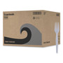 Boardwalk Heavyweight Polystyrene Cutlery, Fork, Plastic, White, 1,000/Carton View Product Image