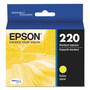 Epson T220520-S (220) DURABrite Ultra Ink, 165 Page-Yield, Cyan/Magenta/Yellow View Product Image