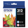 Epson T312923-S (312XL) Claria High-Yield Ink, 830 Page-Yield, Cyan/Magenta/Yellow View Product Image