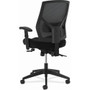 HON Crio Chair - Black Seat Color - Fabric Seat Material - Black Back Color - Mesh Back Material - Black Frame Color - (BSXVL582ES10T) Product Image 