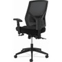 HON Crio Chair - Black Seat Color - Fabric Seat Material - Black Back Color - Mesh Back Material - Black Frame Color - (BSXVL582ES10T) Product Image 