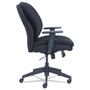 SertaPedic Cosset Ergonomic Task Chair, Supports Up to 275 lb, 19.5" to 22.5" Seat Height, Black (SRJ48967A) View Product Image