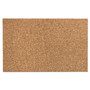 Iceberg iDesign Frameless Cork Bulletin Board, 24" x 38", Tan Surface View Product Image