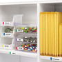 Avery Extra-Large TrueBlock File Folder Labels with Sure Feed Technology, 0.94 x 3.44, White, 18/Sheet, 25 Sheets/Pack AVE5026 View Product Image
