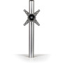 Fellowes Lotus Single Monitor Arm Kit, For 26" Monitors, 180 Degree Rotation, 180 Degree Pan, Silver, Supports 17 lb View Product Image