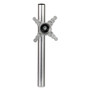Fellowes Lotus Single Monitor Arm Kit, For 26" Monitors, 180 Degree Rotation, 180 Degree Pan, Silver, Supports 17 lb View Product Image