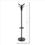 Alba Brio Coat Stand, 13.75w x 13.75d x 66.25h, Black View Product Image