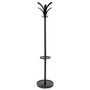 Alba Brio Coat Stand, 13.75w x 13.75d x 66.25h, Black (ABAPMBRION) View Product Image