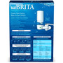 Brita Water Faucet Mount Filtration System with 1 Elite Advanced Replacement Filter, White View Product Image