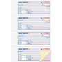 Adams Tapebound 3-part Money Receipt Book - 100 Sheet(s) - Tape Bound - 3 Part - Carbonless Copy - 2.75" x 7.62" Form Size Product Image 