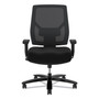 HON Crio Big and Tall Mid-Back Task Chair, Supports Up to 450 lb, 18" to 22" Seat Height, Black View Product Image