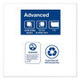 Tork Advanced Masterfold Dispenser Napkins, 1-Ply,12" x 17", White, 6000/Carton View Product Image