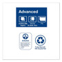 Tork Advanced Masterfold Dispenser Napkins, 1-Ply,12" x 17", White, 6000/Carton View Product Image