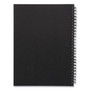 TRU RED Wirebound Soft-Cover Notebook, 1-Subject, Narrow Rule, Black Cover, (80) 9.5 x 6.5 Sheets View Product Image