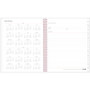 Blue Sky Joselyn Weekly/Monthly Planner, Joselyn Floral Artwork, 11 x 8.5, Pink/Peach/Black Cover, 12-Month (Jan to Dec): 2024 View Product Image