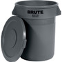 Rubbermaid Commercial Products Brute Lid, For 2632 Brute Container, 6/CT, Gray (RCP263100GYCT) View Product Image