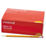 Universal #2 Woodcase Pencil Value Pack, HB (#2), Black Lead, Yellow Barrel, 144/Box View Product Image