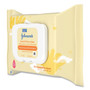 Johnson & Johnson Hand and Body Wipes, Travel Pack, 1-Ply, Nonwoven Fiber, 7.3 x 7.5, Unscented, White, 25 Wipes/Pack View Product Image