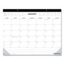 Desk Pad Calendar, 22 x 17, White Sheets, Black Binding, Clear Corners, 12-Month (Jan to Dec): 2026 View Product Image