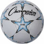 Champion Sports Viper Soccer Ball Size 5 - 8.75" - Size 5 - Thermoplastic Polyurethane (TPU) - Blue, Black, White Product Image 