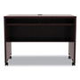 Alera Valencia Series Mobile Workstation Desk, 41.38" x 23.63" x 30", Mahogany View Product Image